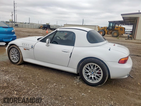 1997 BMW 3 Series Z3 1.9 z VIN 4USCH7324VLB79724, wystawiony jako Copart lot #59796475 z przebiegiem 141 737 mil mil oraz Szkoda całkowita • Salvage title. Historia ofert i sprzedaży dostępna na DreamBid. Obrazek 2.