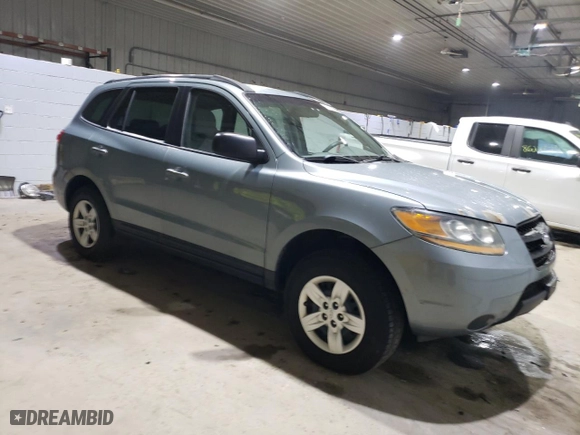 2009 Hyundai Santa Fe GLS with VIN 5NMSG13D59H240652, listed as a Copart auction lot 49662915 with 190,319 mi miles and Non Repairable. Bid and sale history available at carsss.com. Image 4.