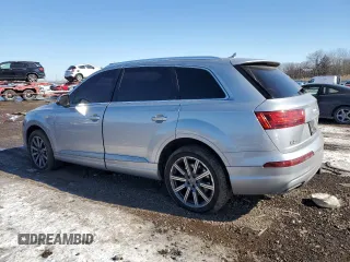 2019 Audi Q7 Premium Plus with VIN WA1LAAF7XKD022369, listed as a Copart auction lot 46038795 with 62,620 mi miles and Salvage title. Bid and sale history available at DreamBid. Image 2.