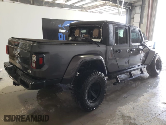 2021 Jeep Gladiator High Altitude with VIN 1C6HJTFGXML586269, listed as a Copart auction lot 84187154 with Not provided miles and Clean title. Bid and sale history available at DreamBid. Image 3.