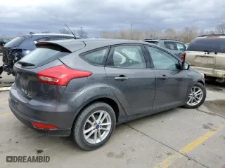 2017 Ford Focus SE with VIN 1FADP3K26HL216044, listed as a Copart auction lot 50118495 with 133,908 mi miles and Salvage Title. Bid and sale history available at carsss.com. Image 3.