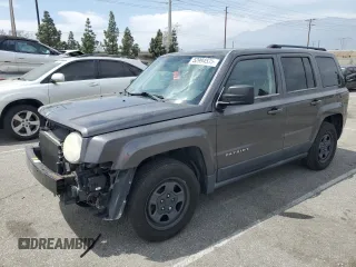 2014 Jeep Patriot Sport with VIN 1C4NJPBB3ED849615, listed as a Copart auction lot 52994535 with 120,460 mi miles and Salvage Title. Bid and sale history available at carsss.com. Image 1.
