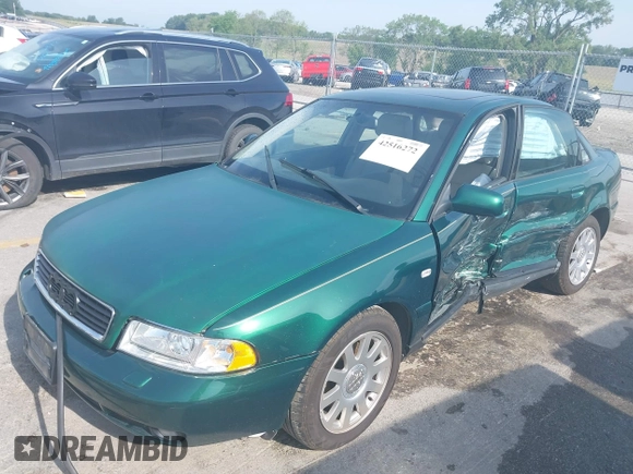 2001 Audi A4 with VIN WAUDC68DX1A021871, listed as a IAAI auction lot 42516272 with 139,274 mi miles and . Bid and sale history available at DreamBid. Image 2.