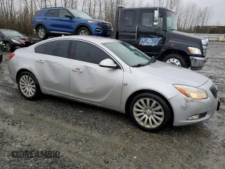 2011 Buick Regal CXL RL4 with VIN W04GS5EC6B1001492, listed as a Copart auction lot 46549355 with 74,044 mi miles and Clean Title. Bid and sale history available at DreamBid. Image 4.