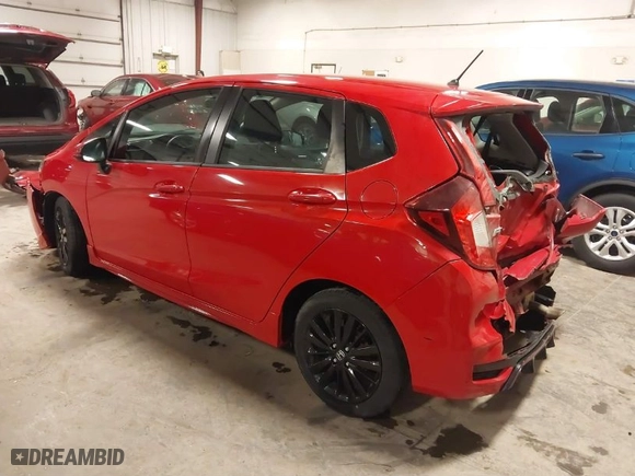 2018 Honda Fit Sport with VIN 3HGGK5H6XJM705225, listed as a IAAI auction lot 41512612 with 126,005 mi miles. Bid and sale history available at carsss.com. Image 3.