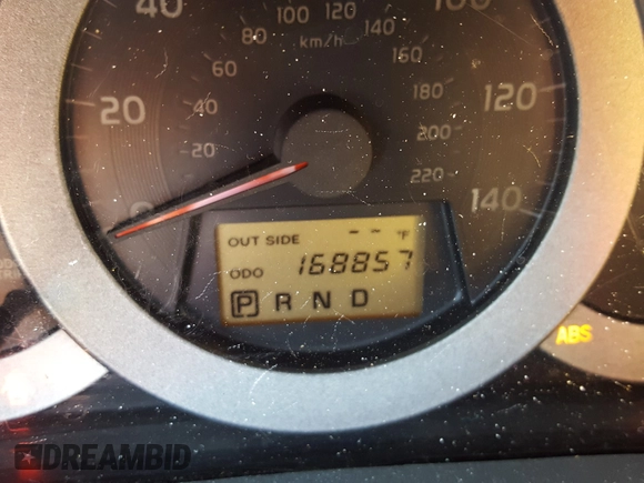 2007 Toyota RAV4 Sport with VIN JTMBD32V776051784, listed as a Copart auction lot 75918854 with 168,857 mi miles and Non Repairable. Bid and sale history available at carsss.com. Image 8.