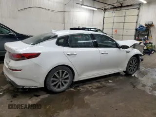 2020 Kia Optima EX Premium with VIN 5XXGU4L13LG408297, listed as a Copart auction lot 45485555 with 38,506 mi miles and Salvage Title. Bid and sale history available at carsss.com. Image 3.