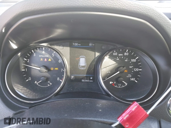 2018 Nissan Rogue SV with VIN JN8AT2MT4JW487069, listed as a IAAI auction lot 41704570 with 98,360 mi miles and . Bid and sale history available at carsss.com. Image 15.