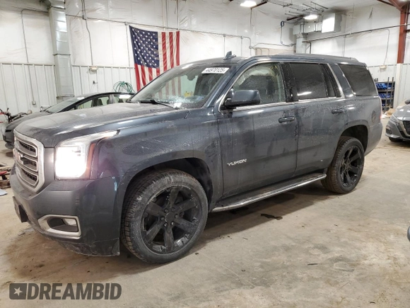 2019 GMC Yukon SLT with VIN 1GKS2BKC6KR387954, listed as a Copart auction lot 44970125 with 97,616 mi miles and Salvage Title. Bid and sale history available at carsss.com. Image 1.