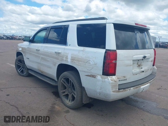 2020 Chevrolet Tahoe LT with VIN 1GNSKBKC6LR256298, listed as a IAAI auction lot 39807928 with Not provided miles and . Bid and sale history available at DreamBid. Image 3.