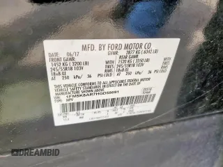 2017 Ford Police Interceptor Utility z VIN 1FM5K8AR7HGD58691, wystawiony jako Copart lot #63703675 z przebiegiem 96 858 mil mil oraz Szkoda całkowita • Salvage title. Historia ofert i sprzedaży dostępna na DreamBid. Obrazek 13.