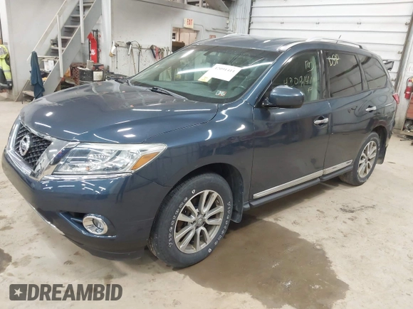 2016 Nissan Pathfinder Platinum with VIN 5N1AR2MM1GC635218, listed as a IAAI auction lot 42091411 with 185,691 mi miles and . Bid and sale history available at DreamBid. Image 17.