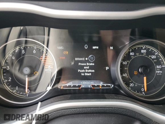 2018 Jeep Cherokee Limited with VIN 1C4PJMDX3JD554279, listed as a Copart auction lot 84880804 with 135,630 mi miles and Salvage Title. Bid and sale history available at carsss.com. Image 9.