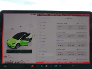 2023 Tesla Model Y Long Range z VIN 7SAYGDEE4PF621640, wystawiony jako IAAI lot #41796502 z przebiegiem 68 484 mil mil oraz . Historia ofert i sprzedaży dostępna na DreamBid. Obrazek 19.