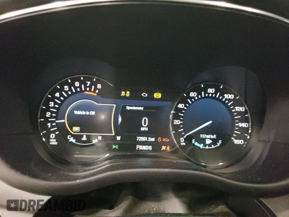 2017 Lincoln MKC Premiere with VIN 5LMCJ1C94HUL49752, listed as a Copart auction lot 53655695 with 72,991 mi miles and Salvage Title. Bid and sale history available at DreamBid. Image 9.