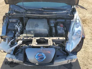 2015 Nissan LEAF S with VIN 1N4AZ0CP7FC313174, listed as a Copart auction lot 54276145 with 91,867 mi miles and Salvage Title. Bid and sale history available at DreamBid. Image 11.