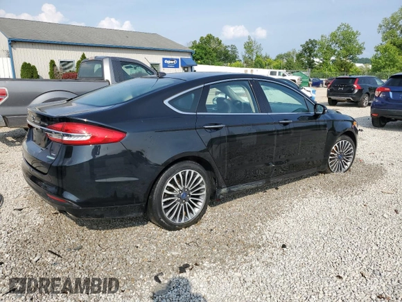 2017 Ford Fusion SE with VIN 3FA6P0HD3HR348230, listed as a Copart auction lot 60257255 with 42,495 mi miles and Salvage title. Bid and sale history available at DreamBid. Image 3.