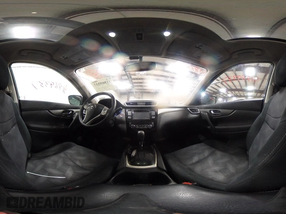 2016 Nissan Rogue SV with VIN 5N1AT2MV3GC876787, listed as a IAAI auction lot 41869337 with 189,375 mi miles. Bid and sale history available at carsss.com. Image 18.