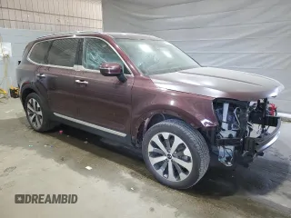 2020 Kia Telluride S with VIN 5XYP6DHC4LG085328, listed as a Copart auction lot 54719085 with 37,464 mi miles and Salvage title. Bid and sale history available at DreamBid. Image 4.