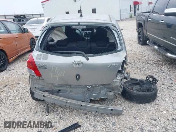 2011 Toyota Yaris with VIN JTDJT4K39B5339761, listed as a IAAI auction lot 40315883 with 1 mi miles. Bid and sale history available at carsss.com. Image 16.