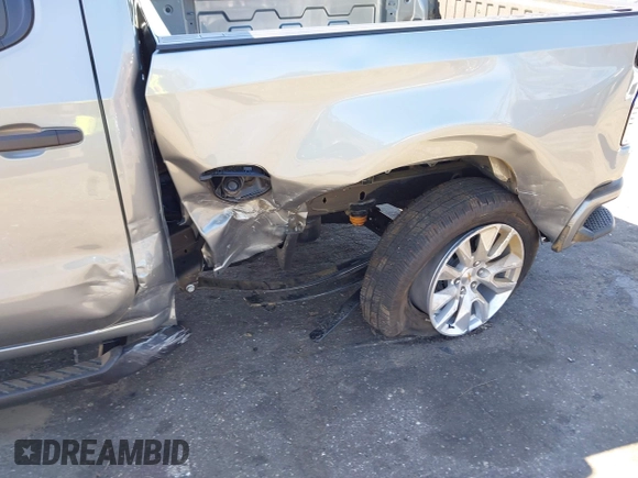 2025 Chevrolet Silverado 1500 Custom with VIN 1GCPABEK8SZ201449, listed as a IAAI auction lot 41742273 with 244 mi miles and . Bid and sale history available at DreamBid. Image 6.