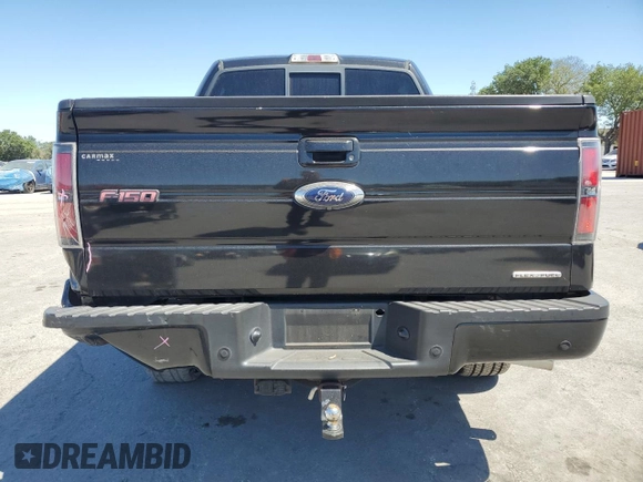 2014 Ford F-150 XL with VIN 1FTFW1CF4EFC48206, listed as a Copart auction lot 49866575 with 157,879 mi miles and Salvage Title. Bid and sale history available at carsss.com. Image 6.