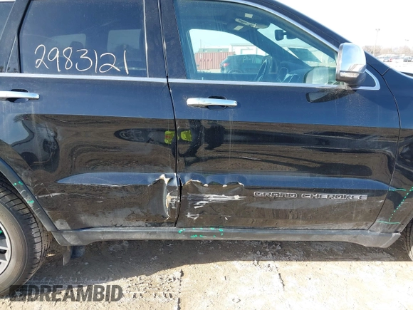 2019 Jeep Grand Cherokee Limited with VIN 1C4RJFBG7KC782834, listed as a IAAI auction lot 41822765 with 96,786 mi miles and . Bid and sale history available at DreamBid. Image 6.