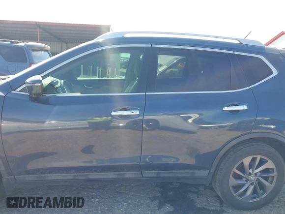 2016 Nissan Rogue SL with VIN 5N1AT2MT5GC856703, listed as a IAAI auction lot 42193522 with 126,953 mi miles. Bid and sale history available at carsss.com. Image 14.