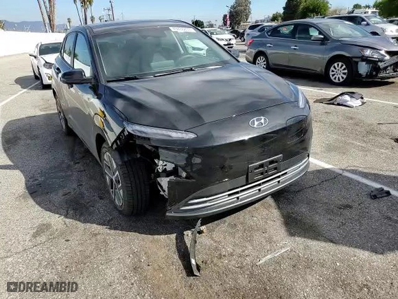 2023 Hyundai Kona Electric SE with VIN KM8K23AG3PU166172, listed as a Copart auction lot 43836833 with 5,169 mi miles. Bid and sale history available at carsss.com. Image 11.