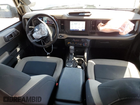 2021 Ford Bronco with VIN 1FMDE5BH7MLA83056, listed as a Copart auction lot 60513675 with 36,191 mi miles and Salvage title. Bid and sale history available at DreamBid. Image 8.