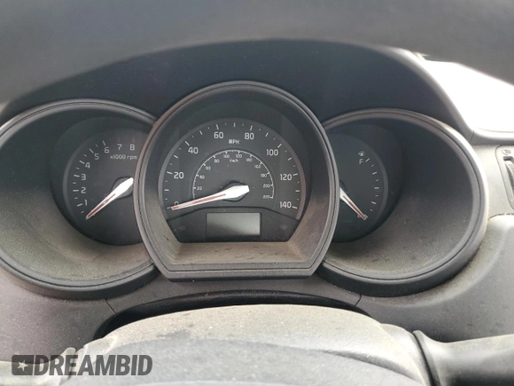 2013 Kia Rio LX with VIN KNADM4A33D6164512, listed as a Copart auction lot 54137825 with Not Provided miles and Salvage Title. Bid and sale history available at DreamBid. Image 9.