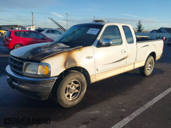 1997 Ford F-150 with VIN 1FTDX1723VNB43495, listed as a IAAI auction lot 41285015 with 201,727 mi miles and . Bid and sale history available at DreamBid. Image 2.