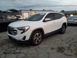 2020 GMC Terrain SLT z VIN 3GKALPEVXLL139329, wystawiony jako Copart lot #79674724 z przebiegiem 94 719 mil mil oraz Szkoda całkowita • Salvage title. Historia ofert i sprzedaży dostępna na DreamBid. Obrazek 1.