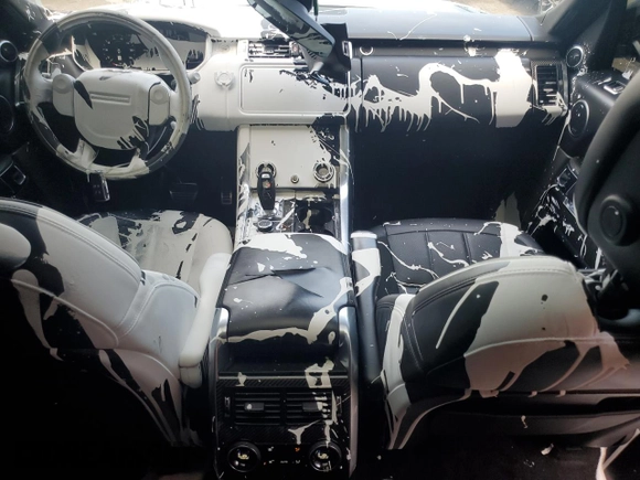 2022 Land Rover Range Rover Sport HST with VIN SALWS2RU4NA229832, listed as a Copart auction lot 55836095 with 47,540 mi miles and Salvage title. Bid and sale history available at DreamBid. Image 8.