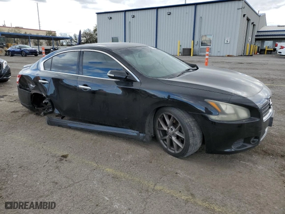 2011 Nissan Maxima 3.5 S with VIN 1N4AA5AP5BC827347, listed as a Copart auction lot 49137585 with 184,801 mi miles and Salvage Title. Bid and sale history available at carsss.com. Image 4.