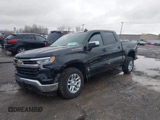 2025 Chevrolet Silverado 1500 LT with VIN 1GCPKKEK1SZ107524, listed as a IAAI auction lot 41676575 with 838 mi miles and . Bid and sale history available at DreamBid. Image 22.