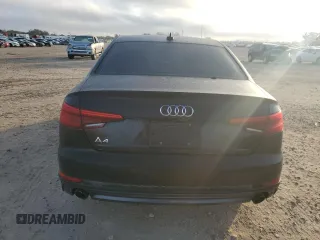 2017 Audi A4 Premium Plus with VIN WAULNAF42HN010605, listed as a Copart auction lot 83840254 with 103,580 mi miles and Salvage Title. Bid and sale history available at carsss.com. Image 6.