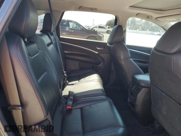 2016 Acura MDX w/Tech with VIN 5FRYD3H43GB009530, listed as a Copart auction lot 46064515 with 0 mi miles and Salvage Title. Bid and sale history available at carsss.com. Image 12.