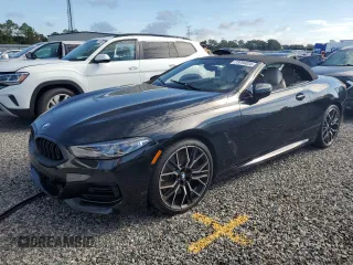 2024 BMW 8 Series 840i with VIN WBADZ2C05RCP88751, listed as a Copart auction lot 73794034 with Not Provided miles and Non Repairable. Bid and sale history available at carsss.com. Image 1.