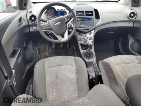 2015 Chevrolet Sonic LS with VIN 1G1JB6SH2F4156670, listed as a Copart auction lot 61572825 with 111,373 mi miles and Clean title. Bid and sale history available at DreamBid. Image 8.