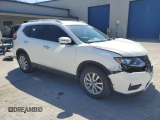 2018 Nissan Rogue SV with VIN KNMAT2MV5JP545603, listed as a Copart auction lot 53424265 with 125,431 mi miles and Salvage Title. Bid and sale history available at carsss.com. Image 4.
