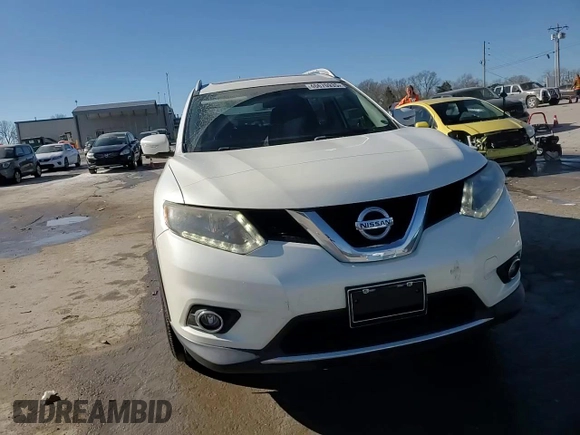 2016 Nissan Rogue SL with VIN 5N1AT2MV7GC779415, listed as a Copart auction lot 46670935 with 177,210 mi miles and Salvage Title. Bid and sale history available at DreamBid. Image 14.