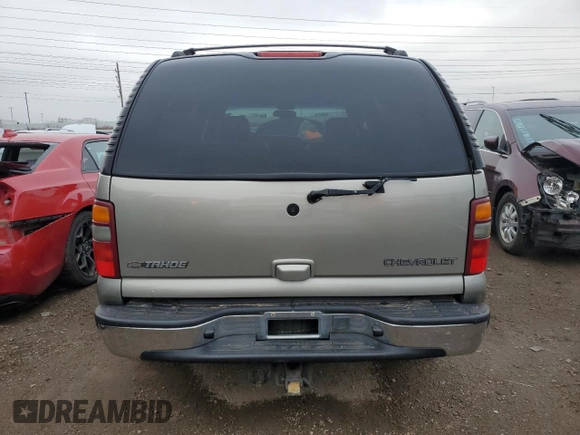 2003 Chevrolet Tahoe LS with VIN 1GNEK13Z33J284018, listed as a Copart auction lot 52396105 with 176,295 mi miles and Salvage Title. Bid and sale history available at carsss.com. Image 6.