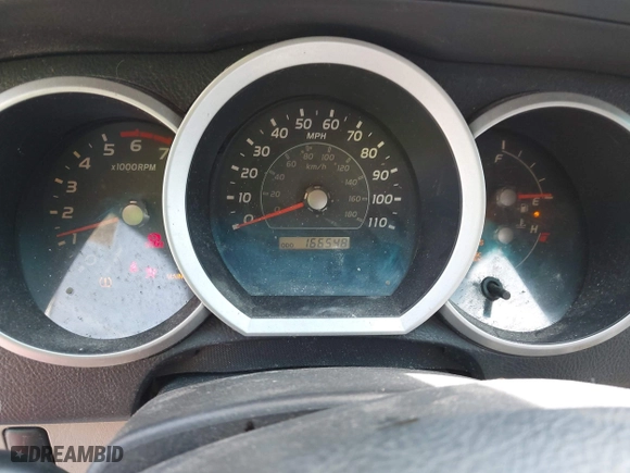 2006 Toyota 4Runner SR5 with VIN JTEBU14R768064604, listed as a IAAI auction lot 42059877 with 166,548 mi miles. Bid and sale history available at carsss.com. Image 7.