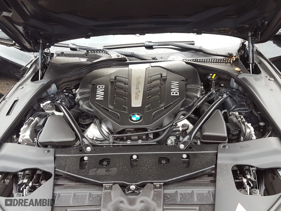 2015 BMW 6 Series 650i with VIN WBA6B2C57FGB99166, listed as a Copart auction lot 39443480 with 41,812 mi miles and Non Repairable. Bid and sale history available at carsss.com. Image 7.