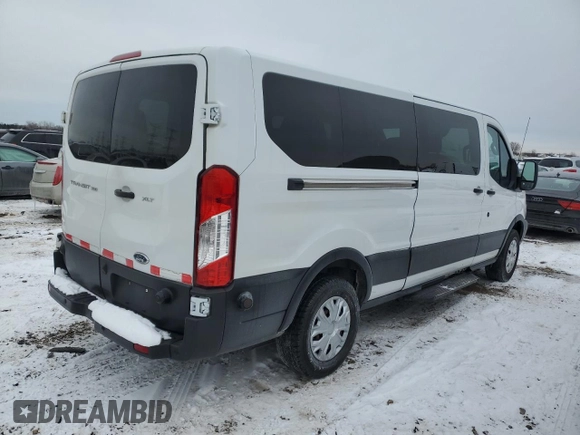 2019 Ford Transit with VIN 1FDZX2YM2KKA05368, listed as a Copart auction lot 45275925 with 204,733 mi miles and Clean Title. Bid and sale history available at DreamBid. Image 3.