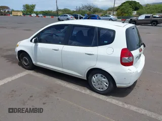 2007 Honda Fit with VIN JHMGD38497S019980, listed as a IAAI auction lot 41955046 with 120,575 mi miles. Bid and sale history available at carsss.com. Image 3.