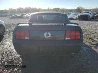 2007 Ford Mustang GT Deluxe with VIN 1ZVHT85H375232464, listed as a Copart auction lot 81100654 with 106,896 mi miles and Salvage Title. Bid and sale history available at carsss.com. Image 6.