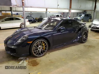 2017 Porsche 911 Turbo S with VIN WP0AD2A97HS166727, listed as a Copart auction lot 39669443 with 0 mi miles. Bid and sale history available at carsss.com. Image 1.