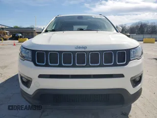 2020 Jeep Compass Latitude with VIN 3C4NJCBB6LT153119, listed as a Copart auction lot 50141465 with 67,422 mi miles and Salvage Title. Bid and sale history available at carsss.com. Image 5.
